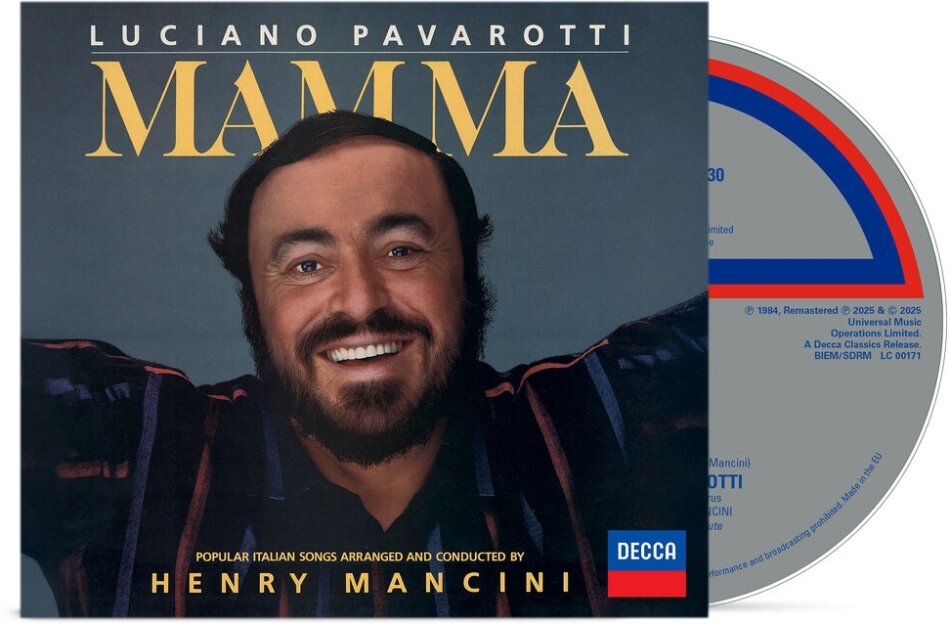 Henry Mancini & Luciano Pavarotti - Mamma 2025 Reissue, Decca
