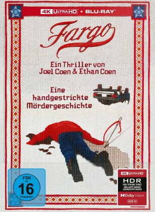 Fargo (1996) (Limited Collector's Edition, Mediabook, 4K Ultra HD + Blu-ray)