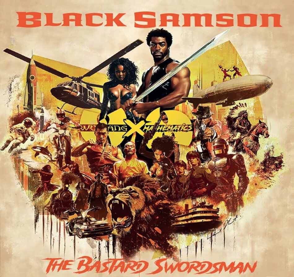 Wu-Tang Clan & Mathematics - Black Samson - The Bastard Swordsman (From The Wu-Tang The Saga Continues Collection) Papersleeve Limited Edition, 2 CDs