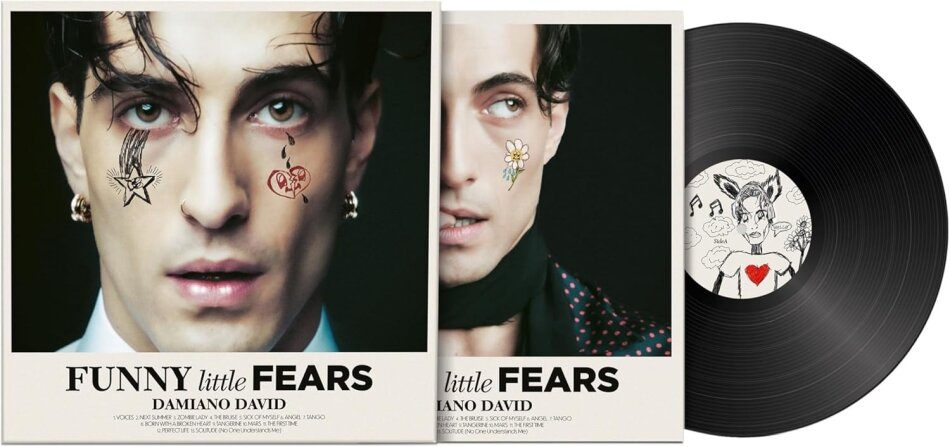 Damiano David (Maneskin) - FUNNY little FEARS Black Vinyl, LP