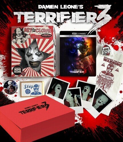 Terrifier 3 (2024) Limited Collector's Edition, 4K Ultra HD + Blu-ray