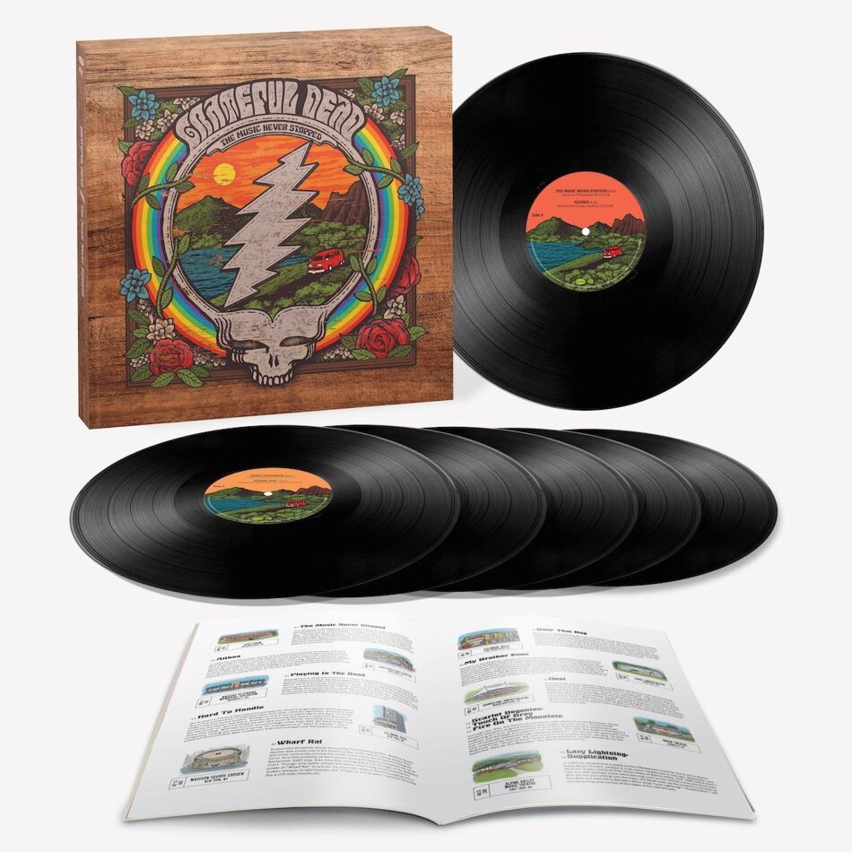 Grateful Dead - The Music Never Stopped Deluxe Edition, 6 LPs