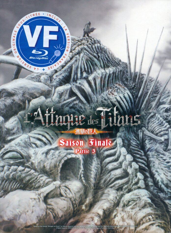 L'Attaque des Titans - Saison 4 (Finale) - Partie 3 Édition Collector, Digibook