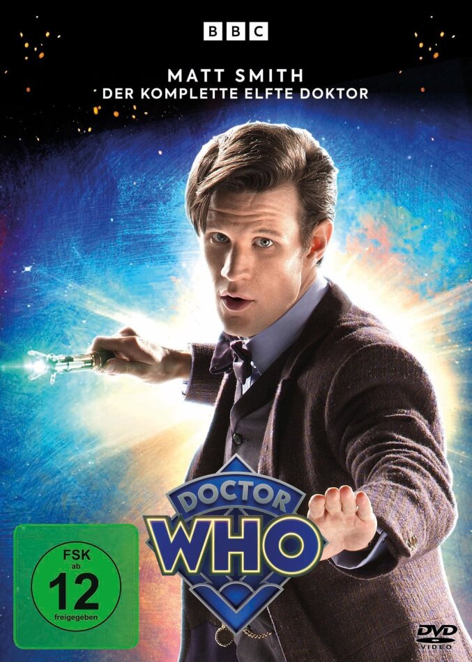 Doctor Who - Matt Smith - Der komplette 11. Doktor BBC, New Edition, 21 DVDs