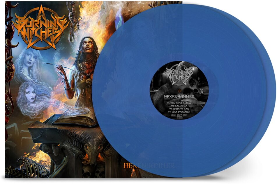 Burning Witches - Hexenhammer 2025 Reissue, Nuclear Blast, Gatefold, Transparent Blue Vinyl, 2 LP