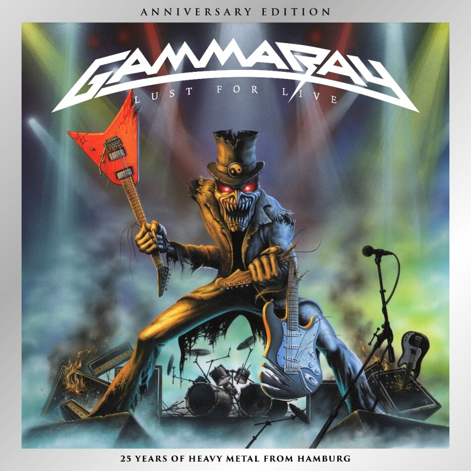 Gamma Ray - Lust For Live 2025 Reissue, Jewel Case