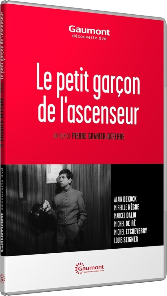Le Petit garçon de l'ascenseur (1962) Collection Gaumont Découverte, b/w