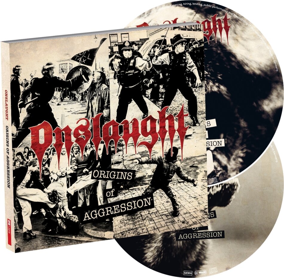 Onslaught - Origins Of Aggression Digipak, 2 CDs