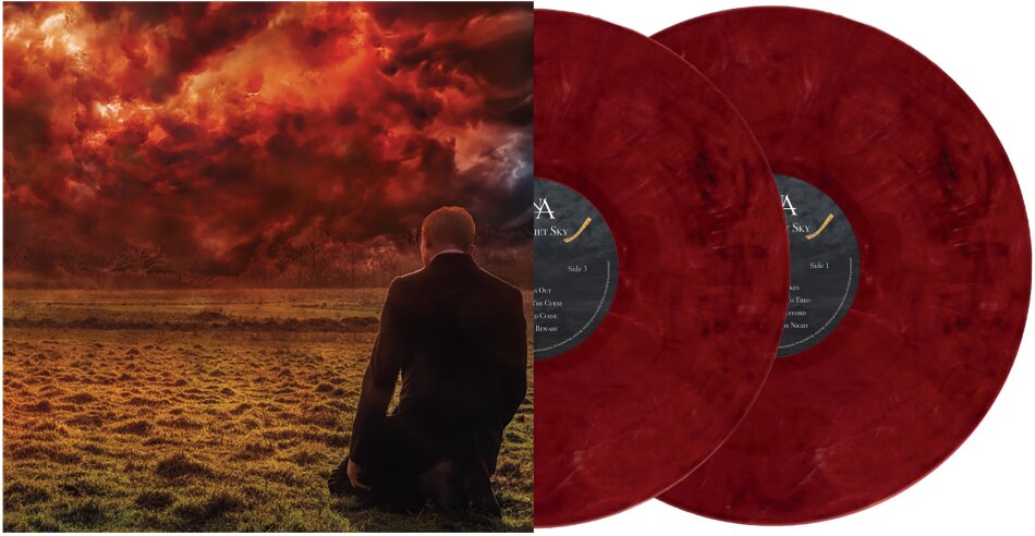 Arena - Unquiet Sky 2025 Reissue, Red Vinyl, 2 LPs