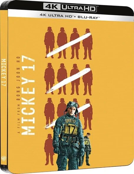 Mickey 17 (2024) Cover 3 (Kill Marks), Edizione Limitata, Steelbook, 4K Ultra HD + Blu-ray