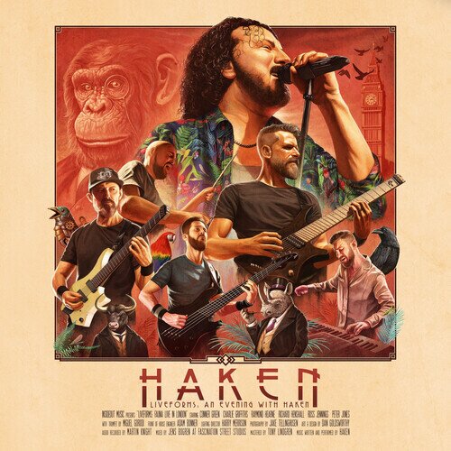 Haken - Liveforms: An Evening With Haken Digipack, Import USA, 3 CDs + Blu-ray