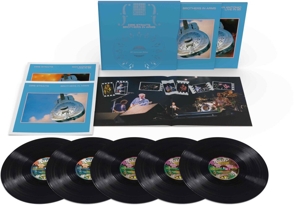 Dire Straits - Brothers In Arms 2025 Reissue, Boxset, Mercury Records, Edizione 40° Anniversario, 5 LP