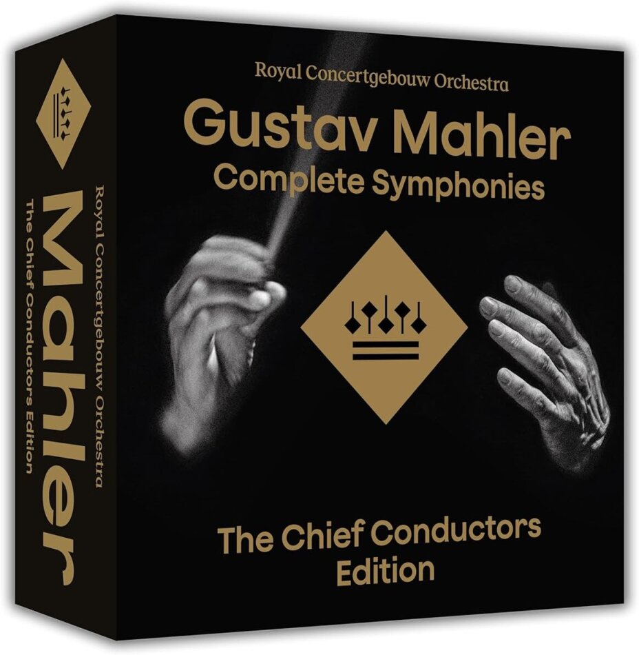 Gustav Mahler (1860-1911) & Royal Concertgebouw Orchestra - Complete Symphonies The Chief Conductors Edition, 15 CD