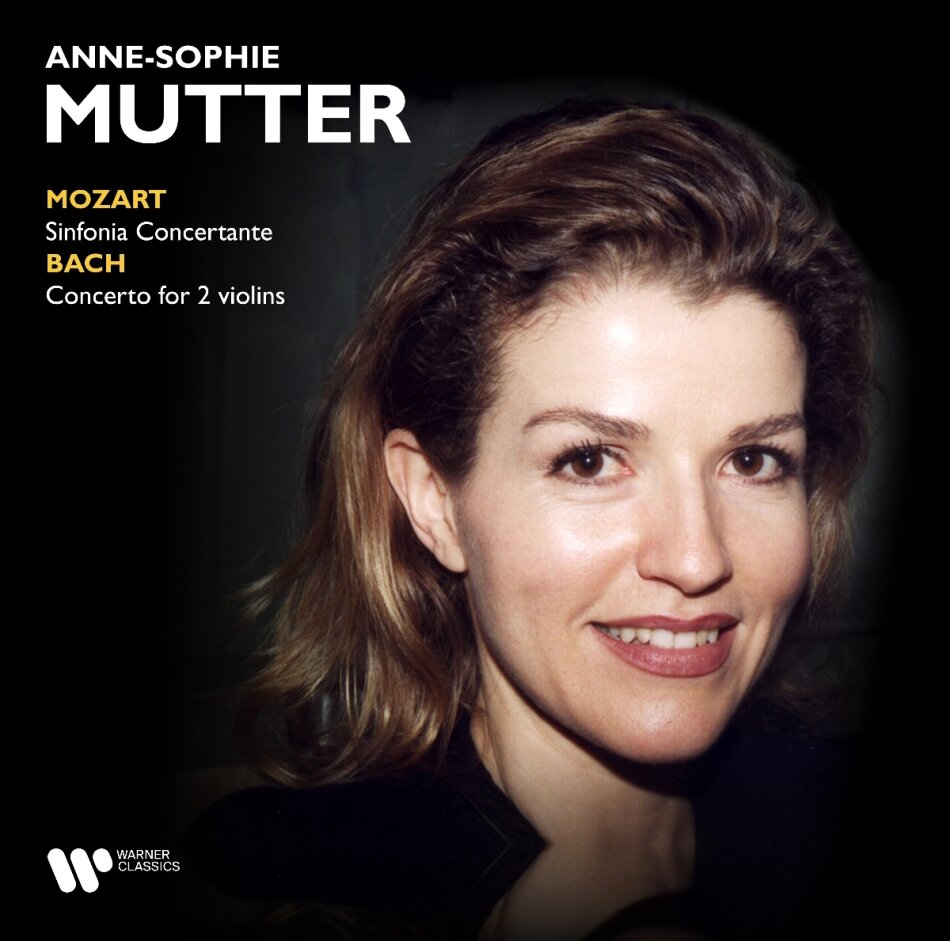 Wolfgang Amadeus Mozart (1756-1791), Johann Sebastian Bach (1685-1750), Sir Neville Marriner, Anne-Sophie Mutter, … - Sinonia Cocertante - Konzert für 2 Violinen LP