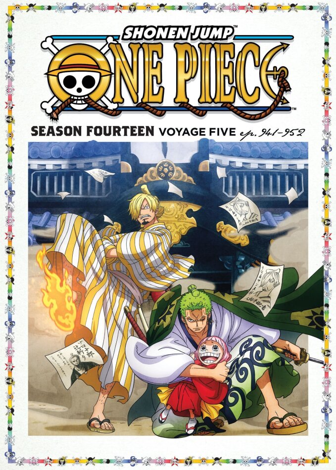 One Piece - Season 14: Voyage 5 - Episodes 941-952 Uncut, 2 Blu-rays + 2 DVDs