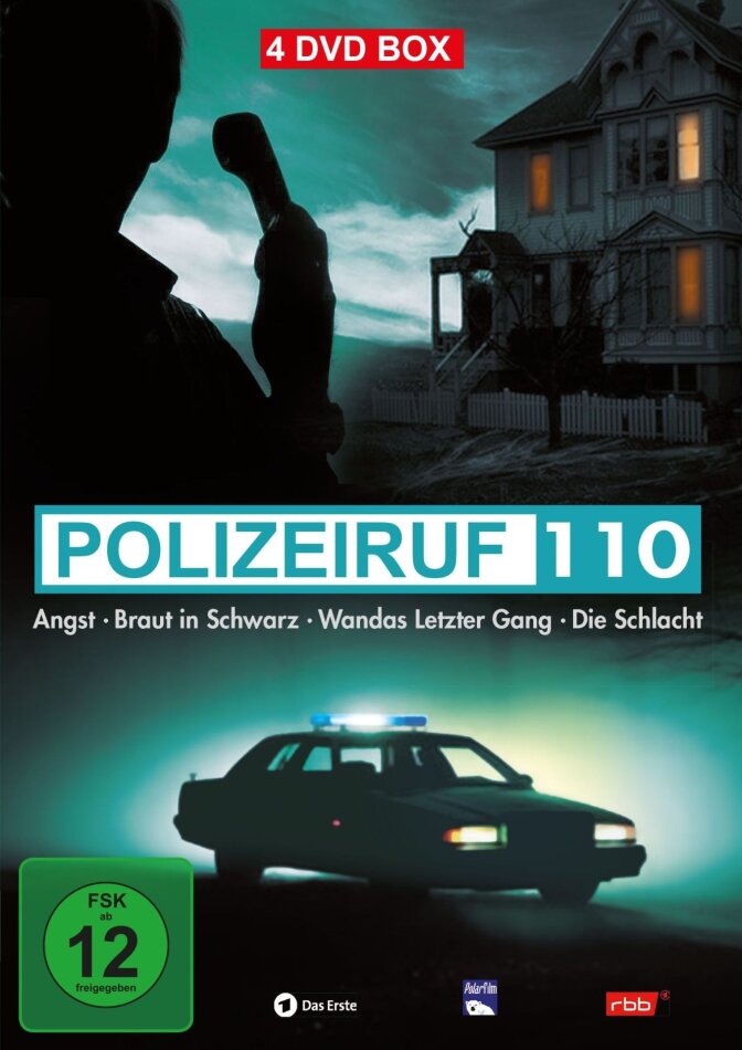 Polizeiruf 110 - Angst / Braut in Schwarz / Die Schlacht / Wandas letzter Gang 4 DVDs
