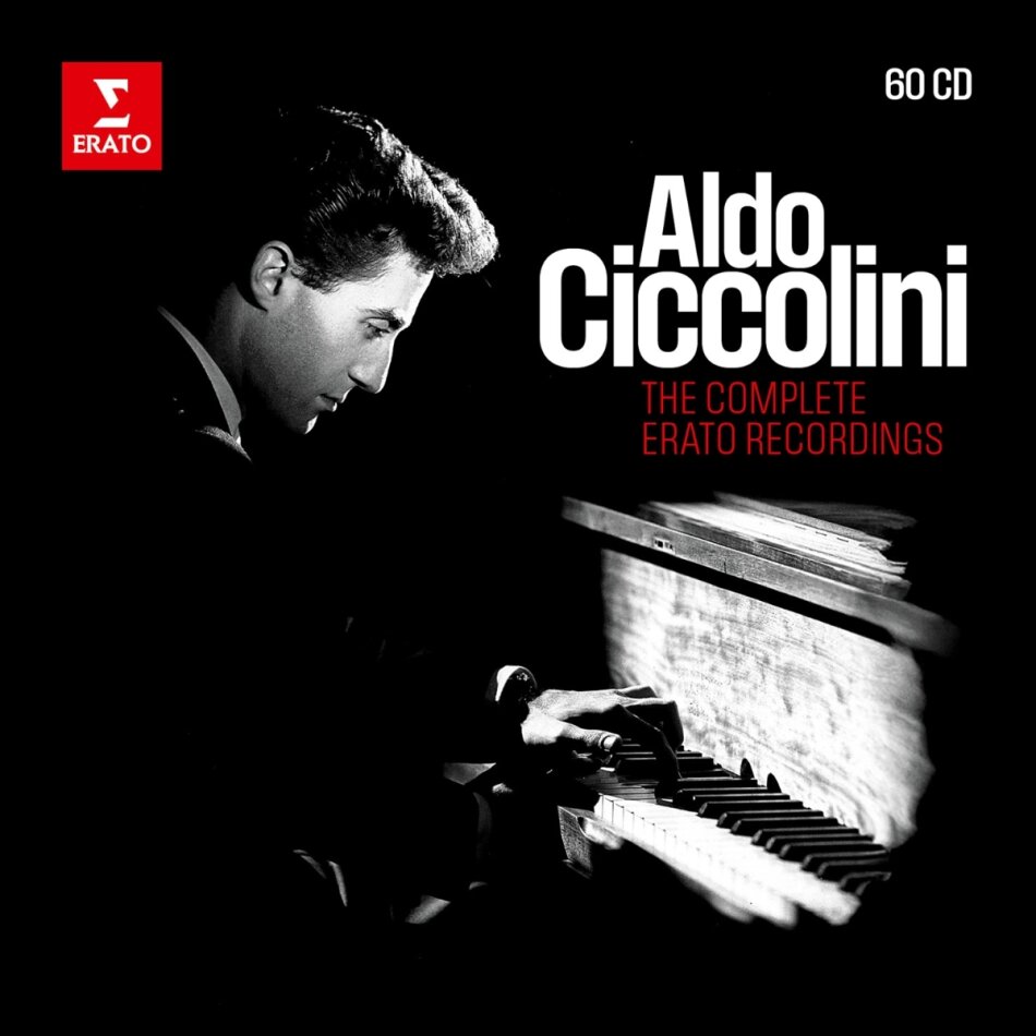 Aldo Ciccolini - The Complete Erato Recordings Boxset, 60 CDs