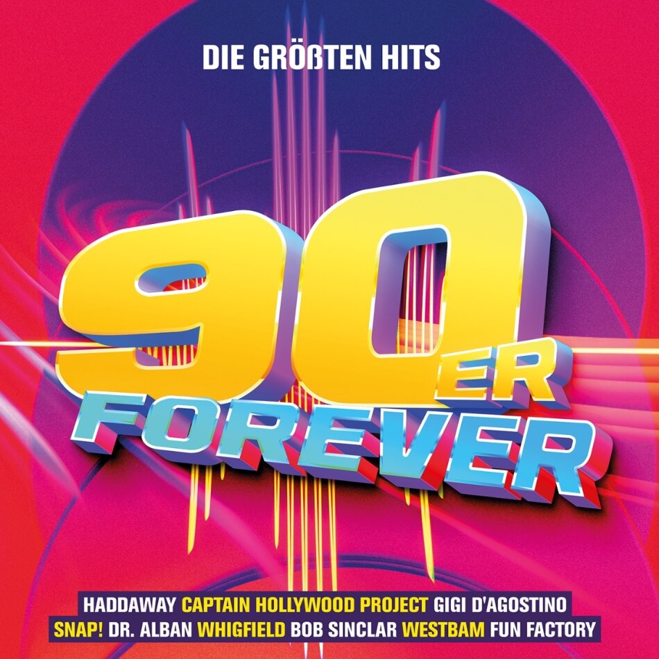 90er Forever: Die größten Hits 2 CDs