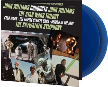 John Williams - John Williams Conducts John Williams - The Star Wars Trilogy - OST (2025 Reissue, Music On Vinyl, Blue Vinyl, 2 LPs)