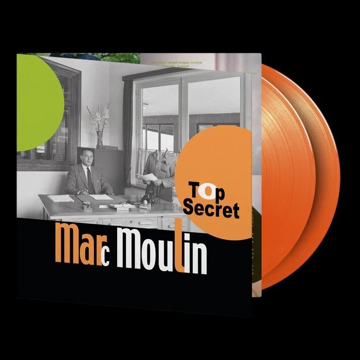 Marc Moulin - Top Secret 2025 Reissue, Music On Vinyl, Orange Vinyl, 2 LPs