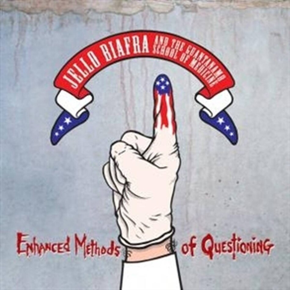 Jello Biafra - Enhanced Methods Of Questioning 2025 Reissue, Alternative Tentacle, Limited Edition, Blue Vinyl, LP