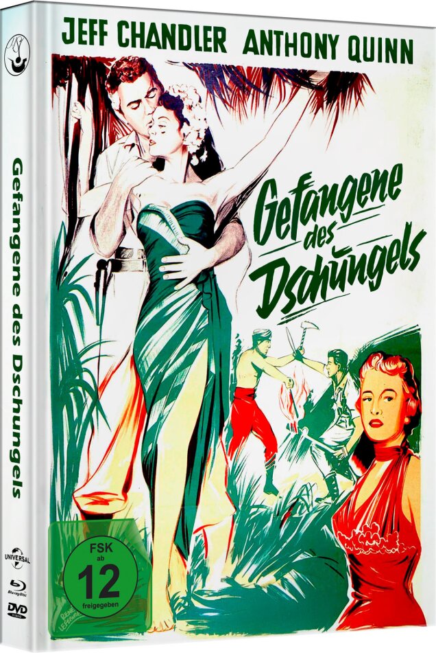 Gefangene des Dschungels (1953) Limited Edition, Mediabook, Blu-ray + DVD