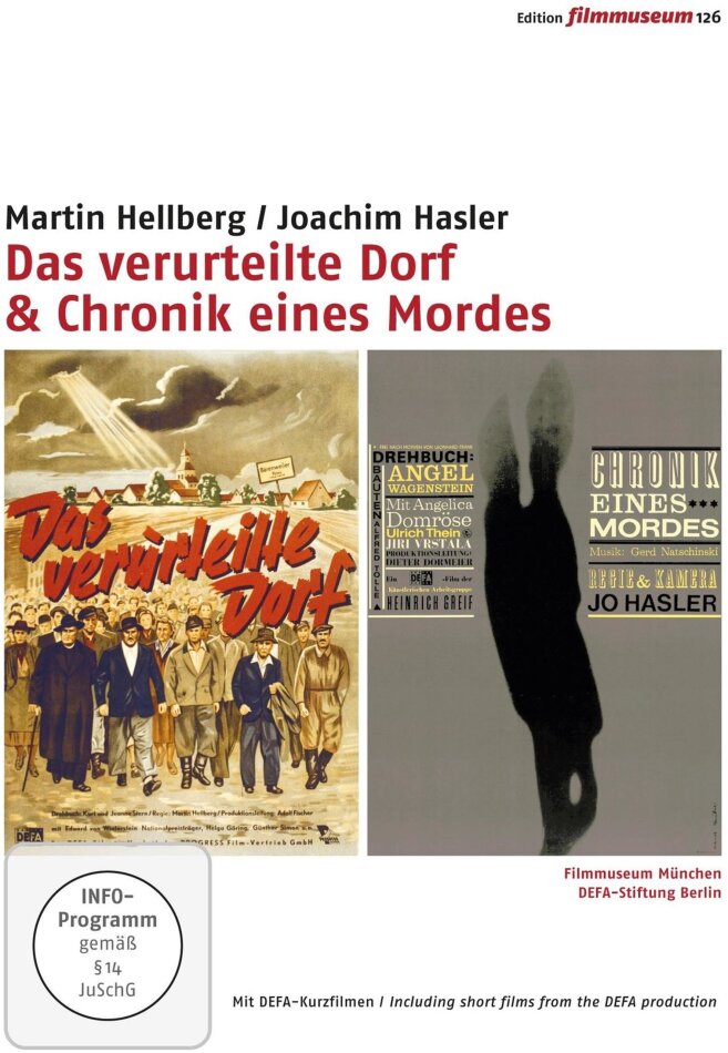Das verurteilte Dorf (1952) / Chronik eines Mordes (1965) Edition Filmmuseum, 2 DVDs