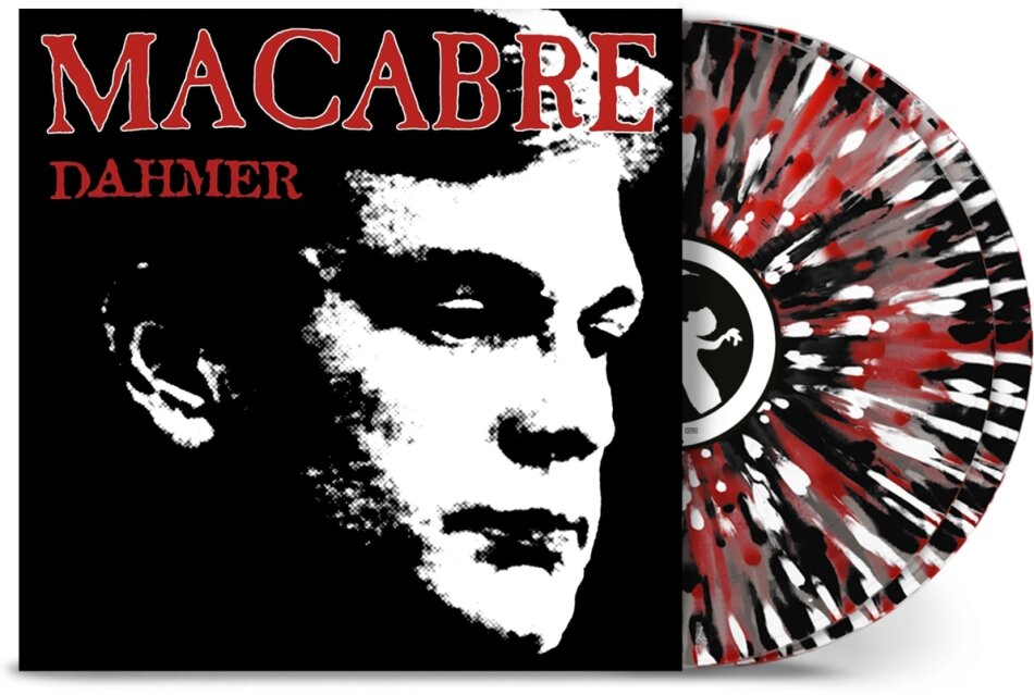 Macabre - Dahmer 2025 Reissue, Nuclear Blast, clear w/black red white splatter vinyl, 2 LPs