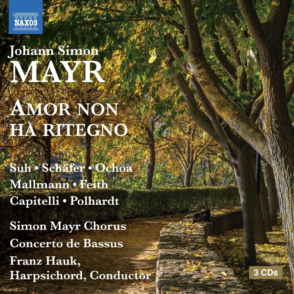 Simon Mayr & Yeree Suh - Amor Non Ha Ritegno 3 CDs