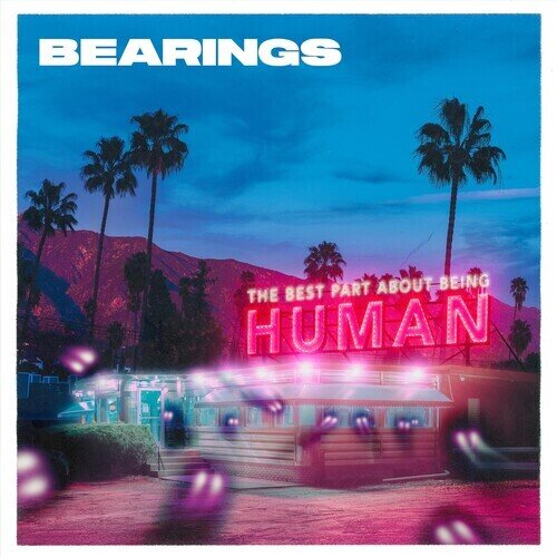 Bearings - Best Part About Being Human Purple/Pink/Blue/Clear Splatter Vinal, LP