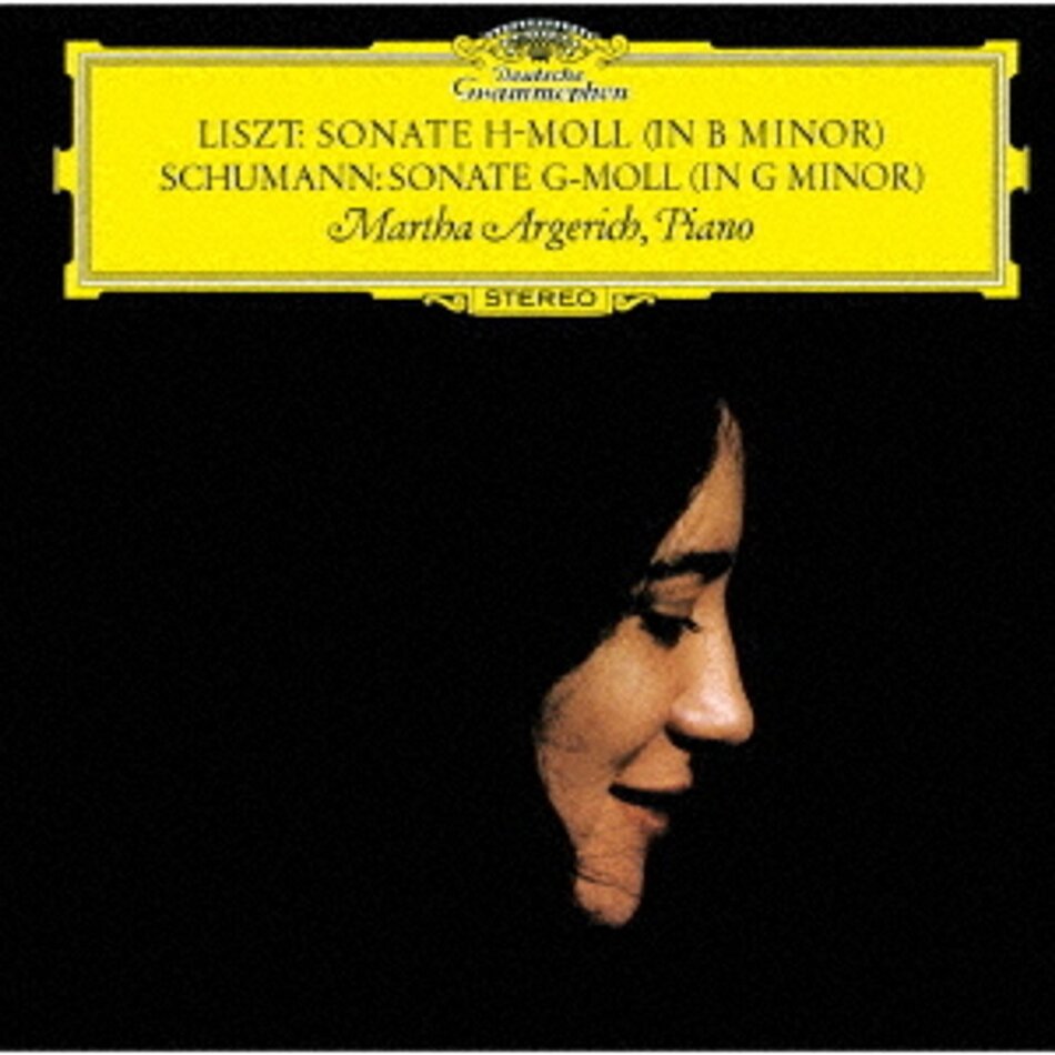 Martha Argerich, Franz Liszt (1811-1886) & Robert Schumann (1810-1856) - Liszt: Piano Sonata In B Minor / Schumann: Piano Japan Edition, 2025 Reissue, HQCD REMASTER, Limited Edition