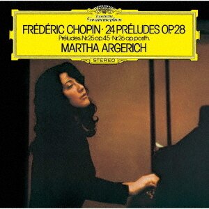Martha Argerich & Frédéric Chopin (1810-1849) - 24 Preludes Op 28 Etc Japan Edition, 2025 Reissue, HQCD REMASTER, Limited Edition