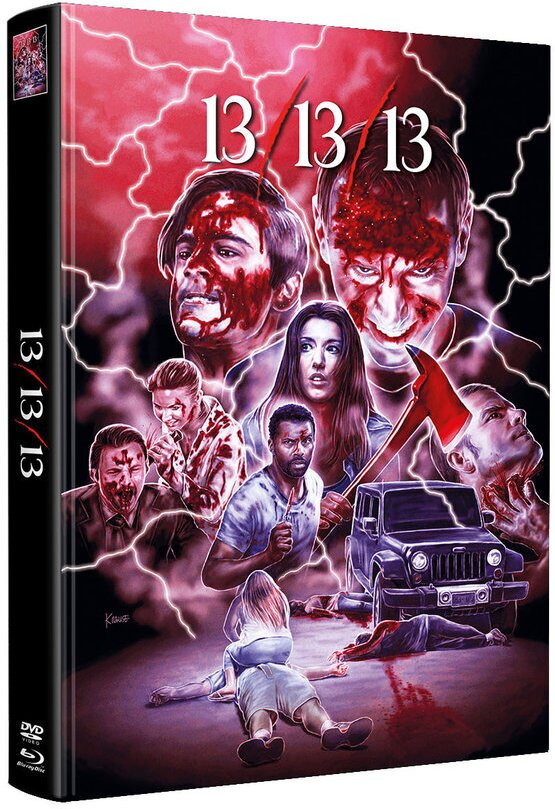 13/13/13 (2013) Wattiert, Limited Edition, Mediabook, Blu-ray + DVD