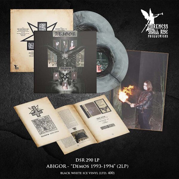 Abigor - The Demos 1993-1994 (Black/White Ice Vinyl 2Lp) 2 LPs