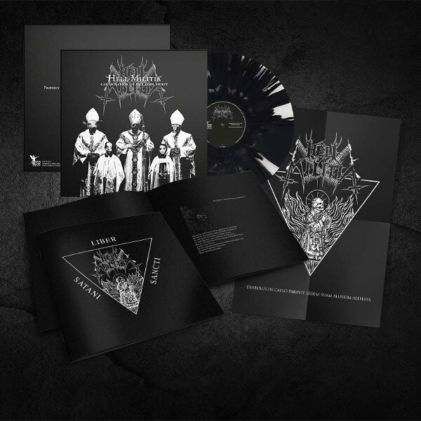 Hell Militia - Canonisation Of The Foul Spirit 2025 Reissue, Black Cloudy Vinyl, LP