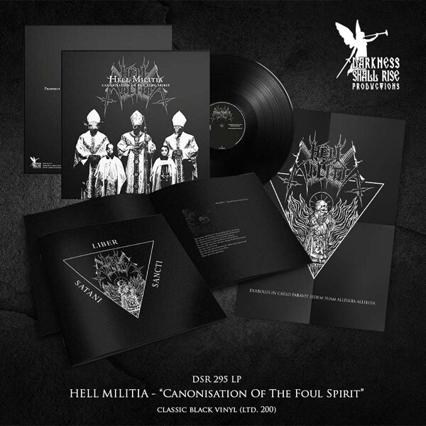Hell Militia - Canonisation Of The Foul Spirit 2025 Reissue, LP