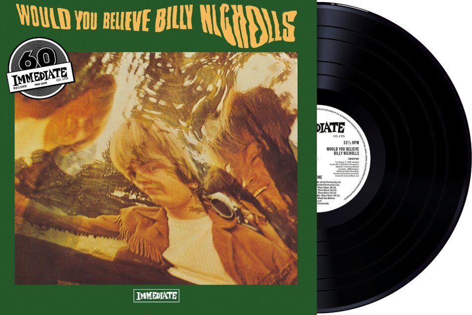 Billy Nicholls - Would You Believe 2025 Reissue, Charly, LP