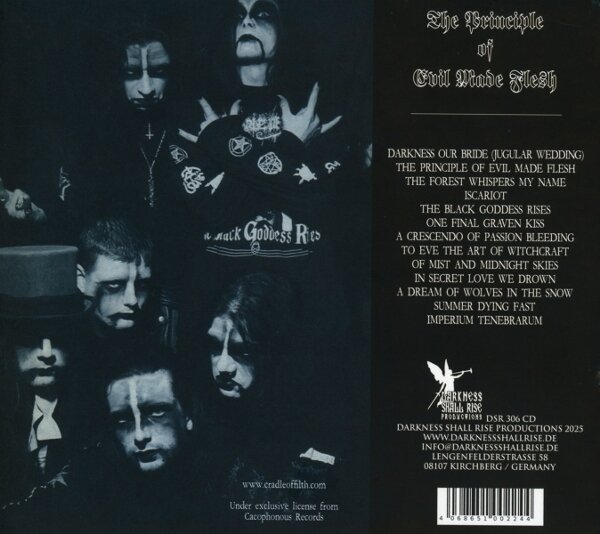 Cradle Of Filth - The Principle Of Evil Made Flesh 2025 Reissue, Digibook
