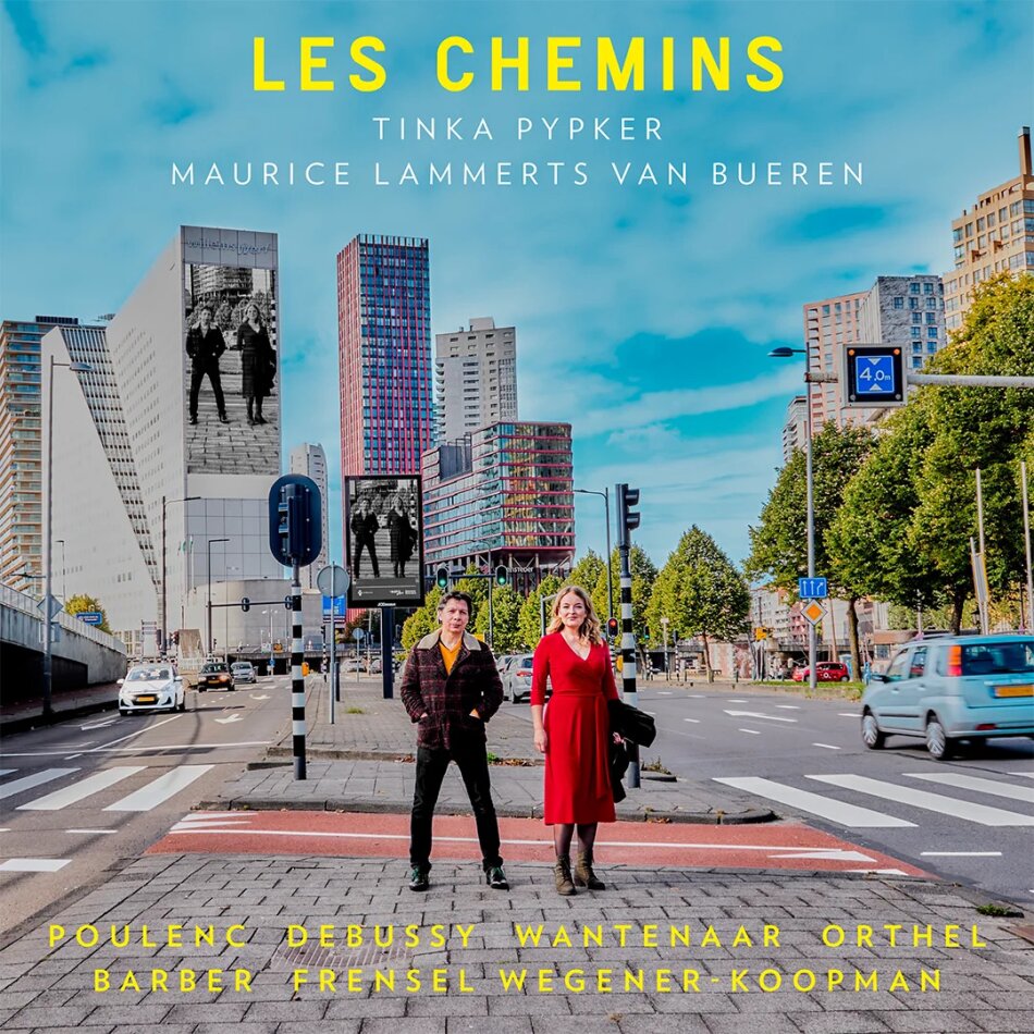 Francis Poulenc (1899-1963), Claude Debussy (1862-1918), Wantenaar, Léon Orthel, … - Les Chemins