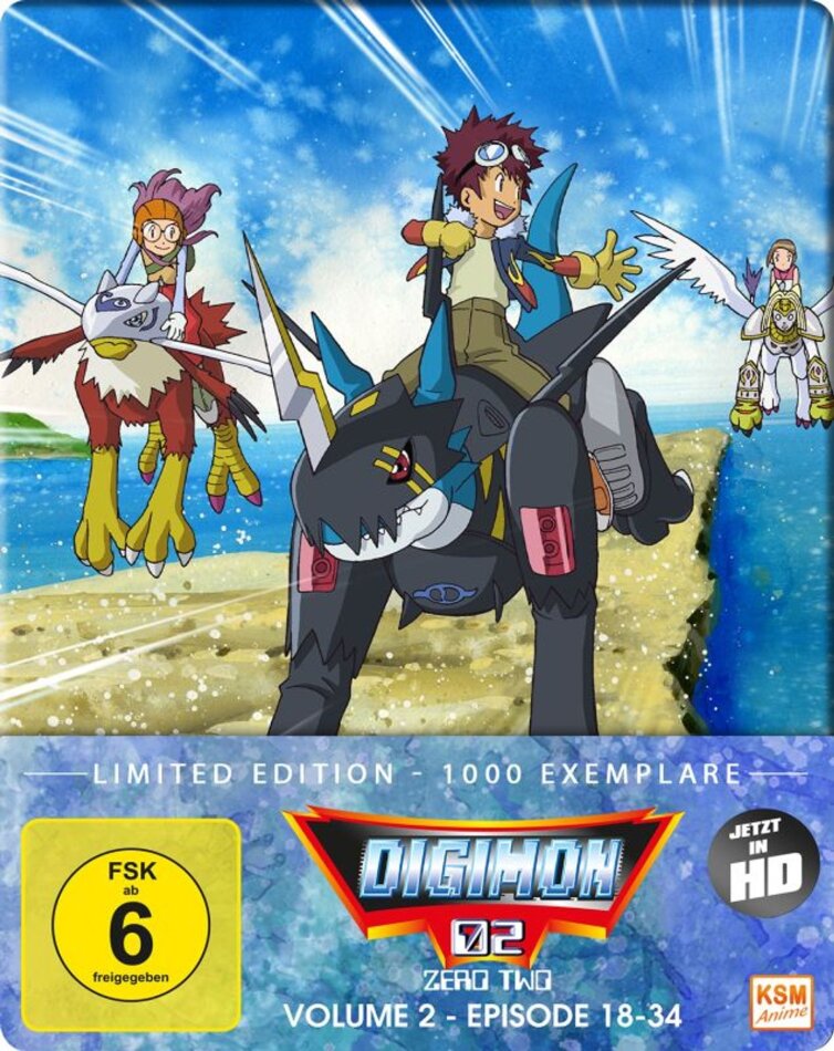 Digimon Adventure - Staffel 2.2 - Episode 18-34 FuturePak, Limited Edition, 2 Blu-rays
