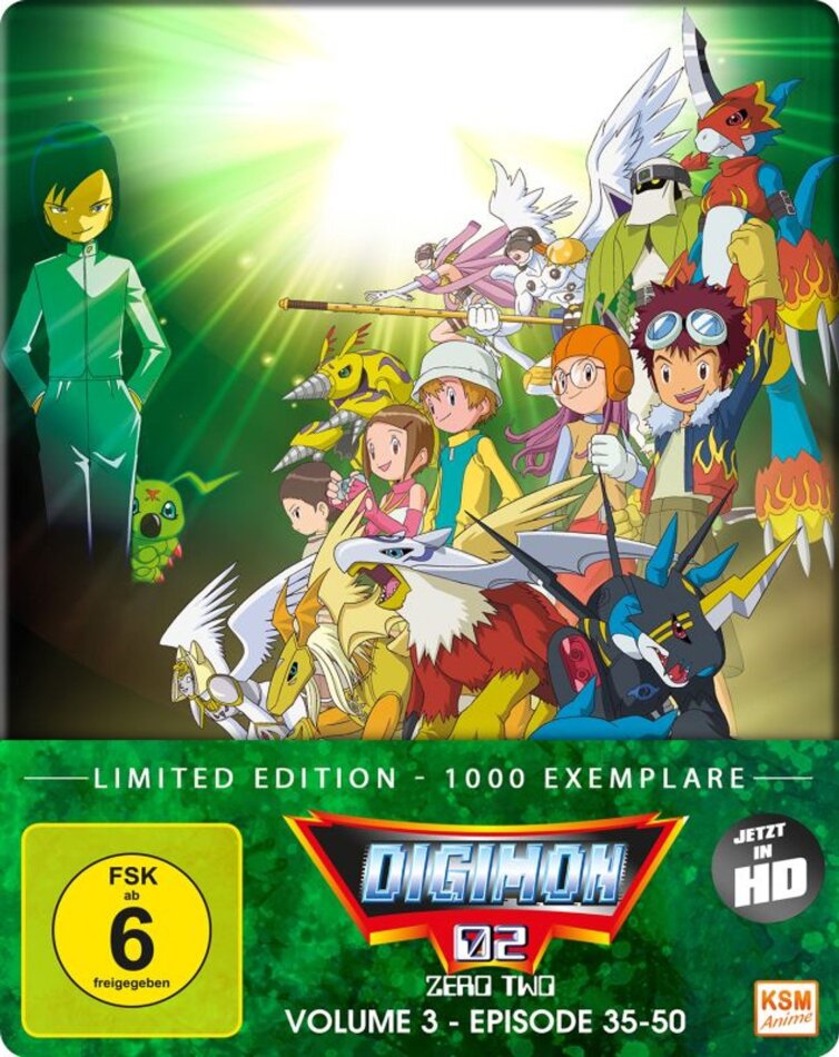 Digimon Adventure - Staffel 2.3 - Episode 35-50 FuturePak, Limited Edition, 2 Blu-rays