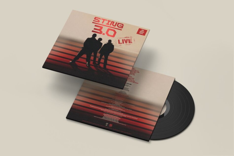 Sting - 3.0 Live LP