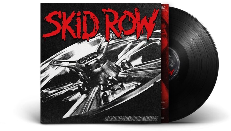 Skid Row - Revolutions Per Minute 2025 Reissue, Black Vinyl, Earmusic, LP