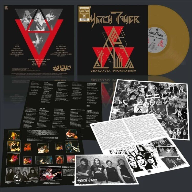 Watchtower - Energetic Disassembly - RE-MIX 2025 Reissue, High Roller Records, Gold Vinyl, LP