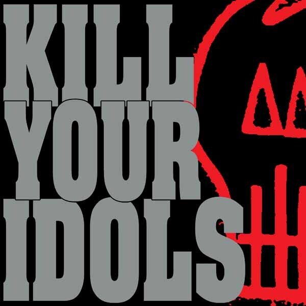 Kill Your Idols - No Gimmicks Needed 2025 Reissue, Black, Red & Silver Hand Pour, LP