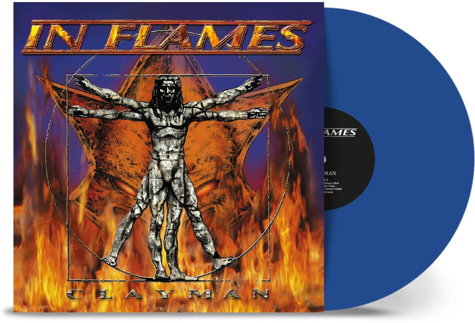 In Flames - Clayman 2025 Reissue, Solid Blue Vinyl, LP