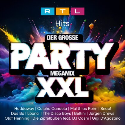 RTL Hits - Der Grosse Party Megamix XXL (2 CDs)