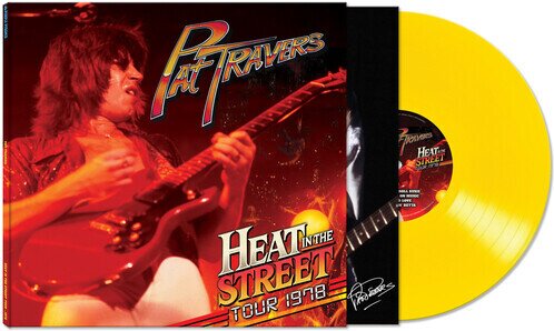 Pat Travers - Heat In The Street Tour- 1978 2025 Reissue, Purple Pyramid, Limited Edition, Yellow Vinyl, LP