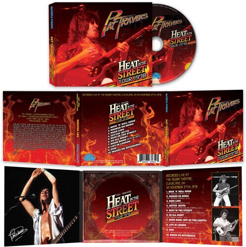 Pat Travers - Heat In The Street Tour- 1978 2025 Reissue, Purple Pyramid