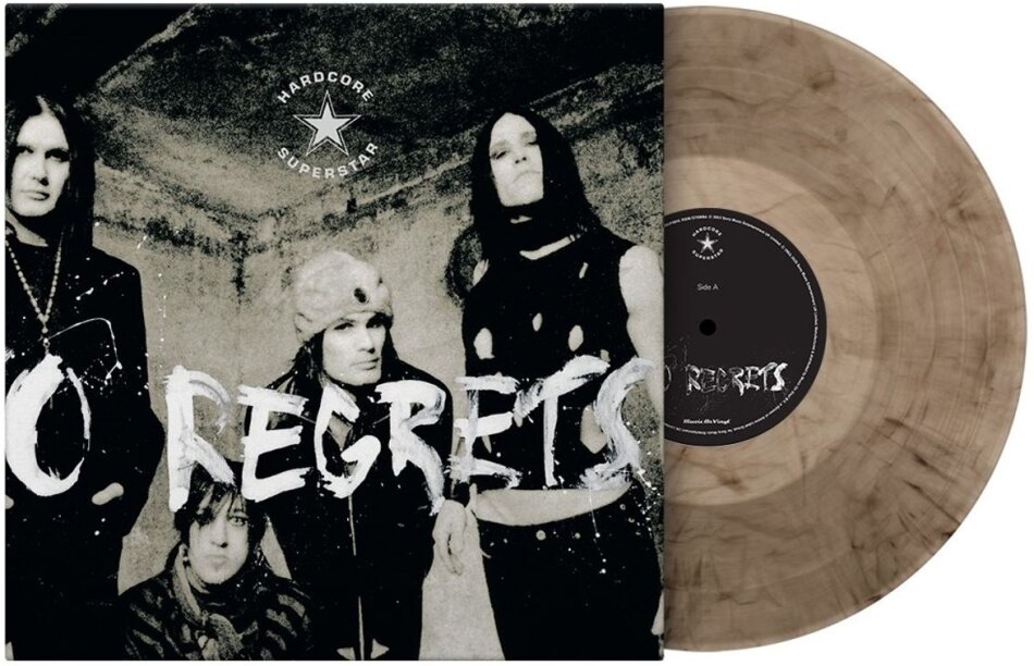 Hardcore Superstar - No Regrets 2025 Reissue, Music On Vinyl, Crystal Clear Vinyl, LP